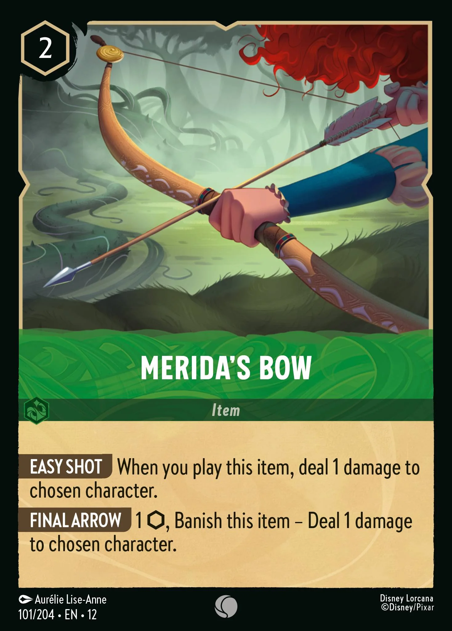 Merida's Bow 101/204 from Wilds Unknown