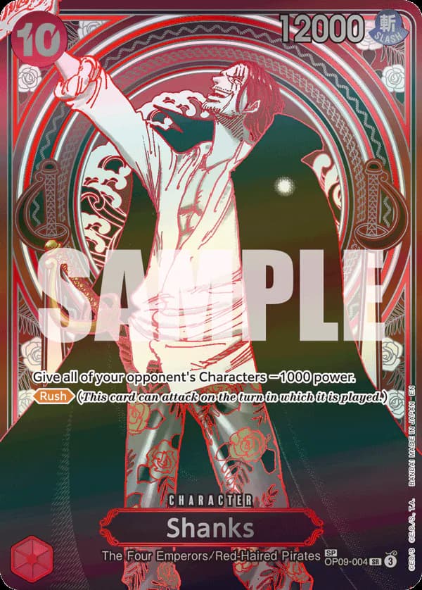 Shanks OP09-004 Official alternate printing 6