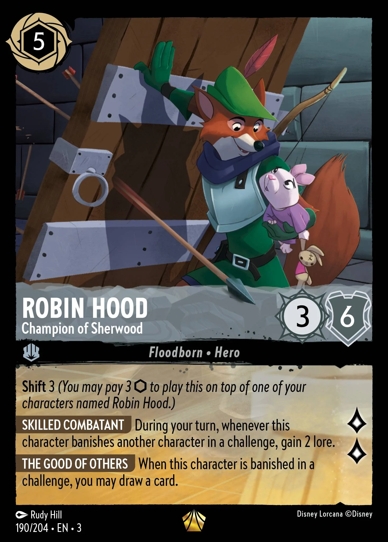 Robin Hood - Champion of Sherwood 190/204 from Into the Inklands