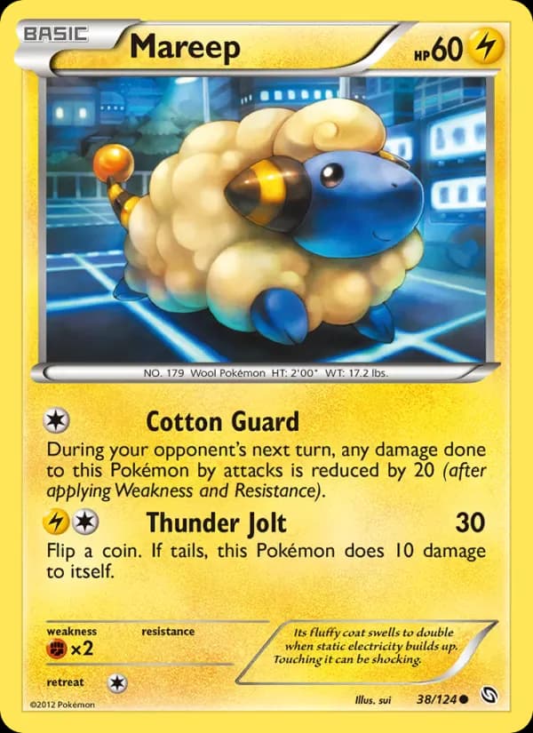 Mareep 38/124 from Dragons Exalted