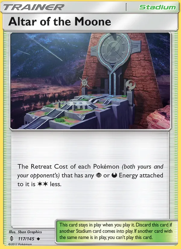 Altar of the Moone 117/145 from Guardians Rising