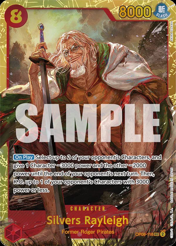 Silvers Rayleigh OP08-118 Standard printing