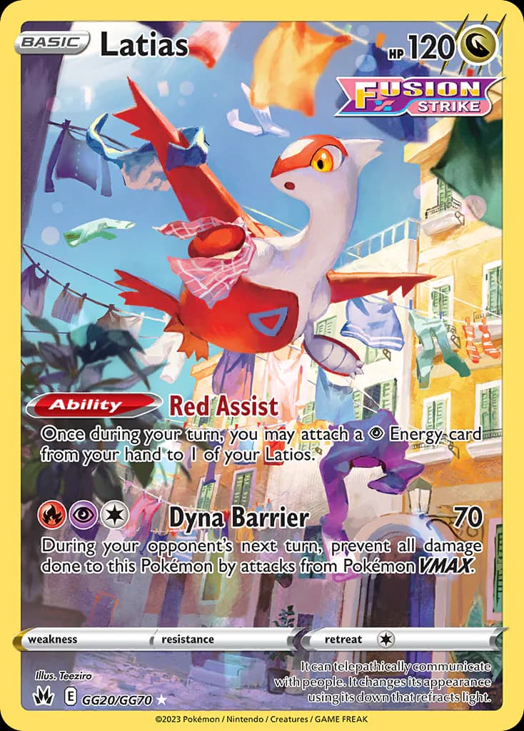 Latias GG20/GG70 from Crown Zenith