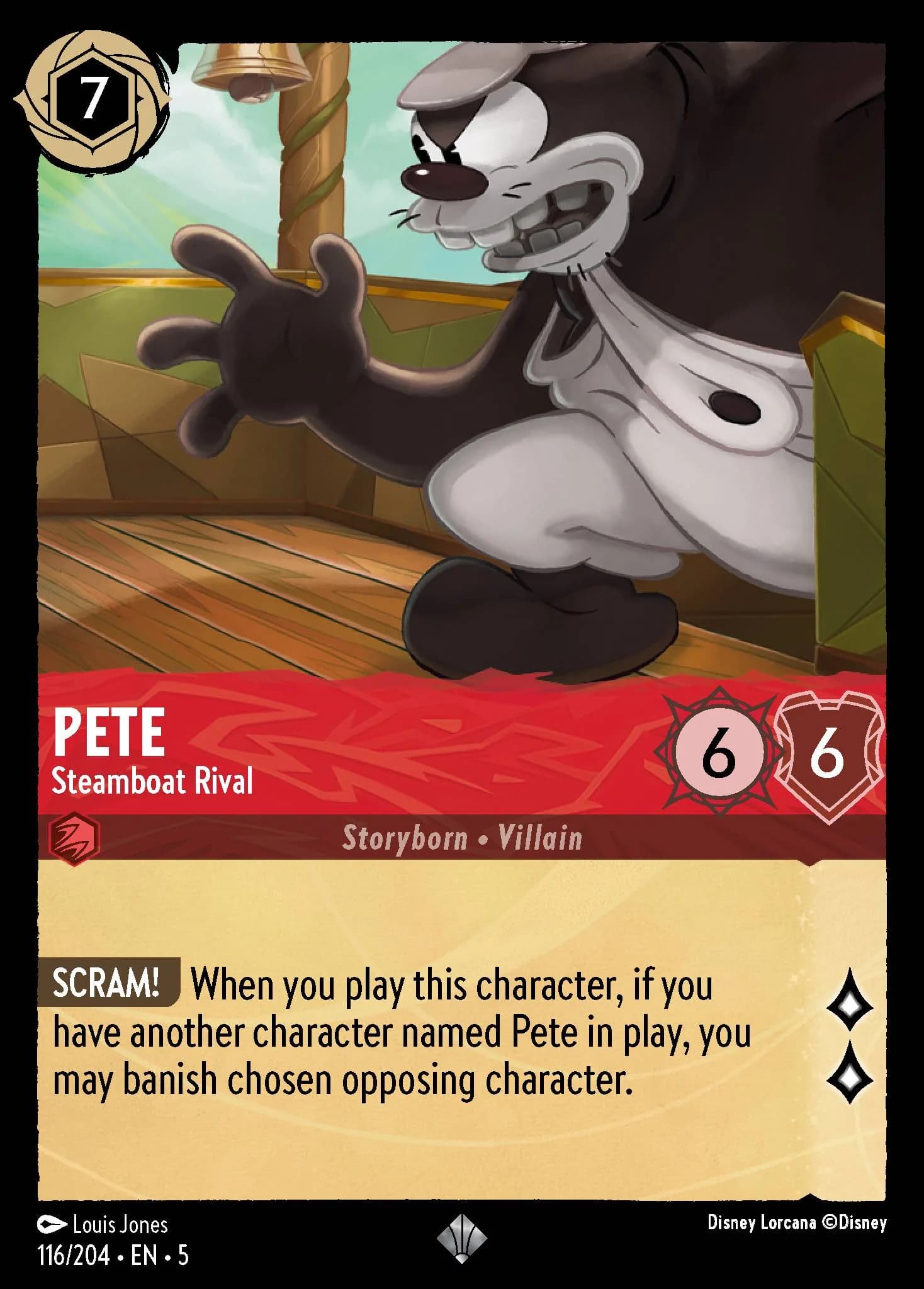 Pete - Steamboat Rival 116/204 from Shimmering Skies