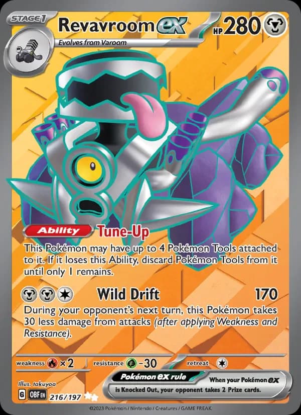 Revavroom ex 216/197 from Obsidian Flames