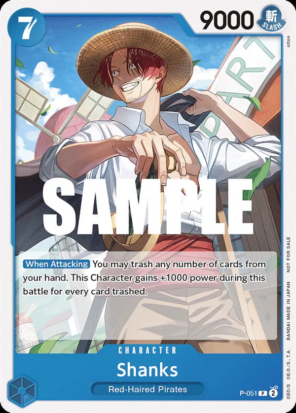 Shanks P-051 Standard printing