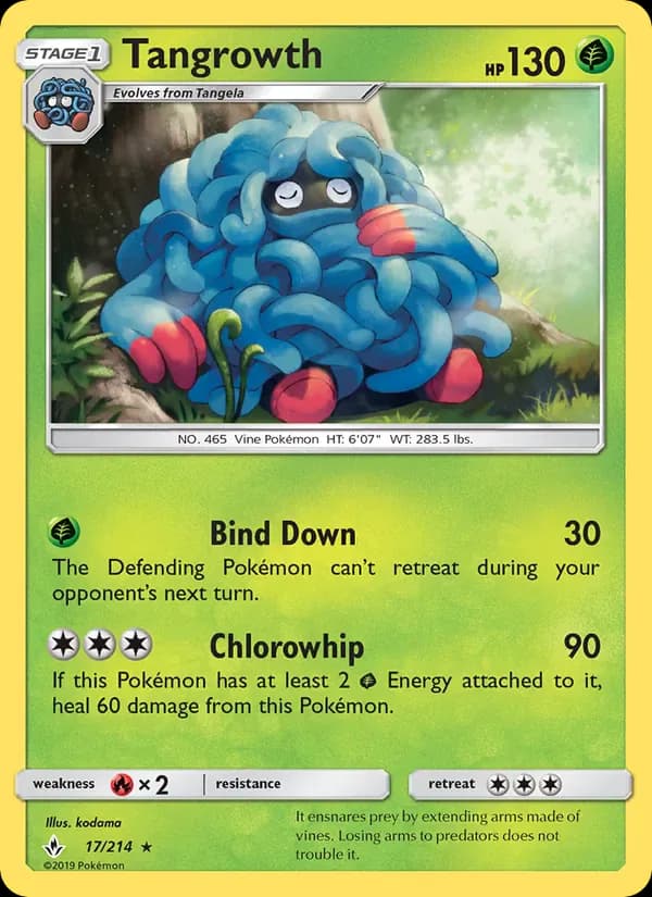 Tangrowth 17/214 from Unbroken Bonds