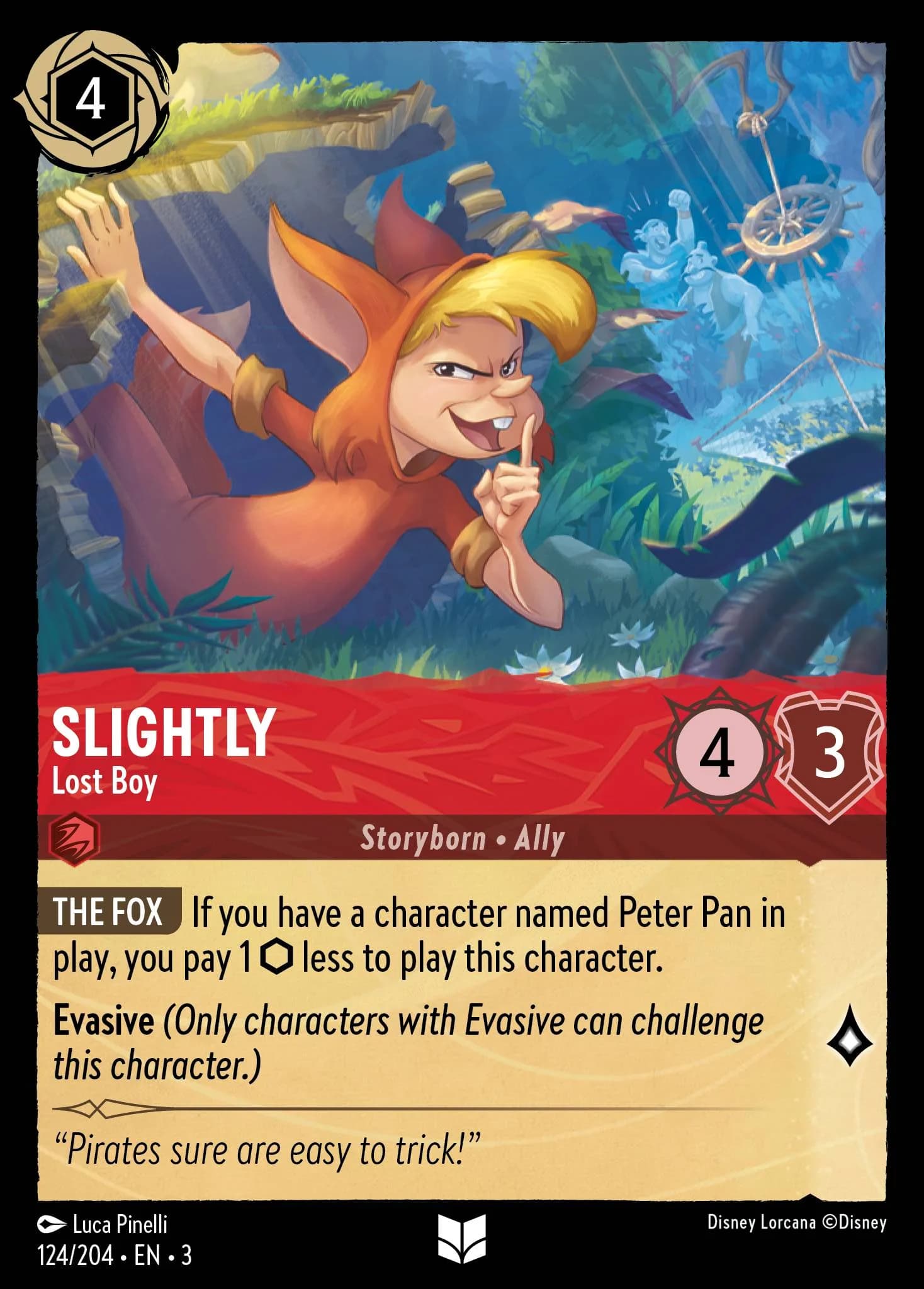 Slightly - Lost Boy 124/204 from Into the Inklands