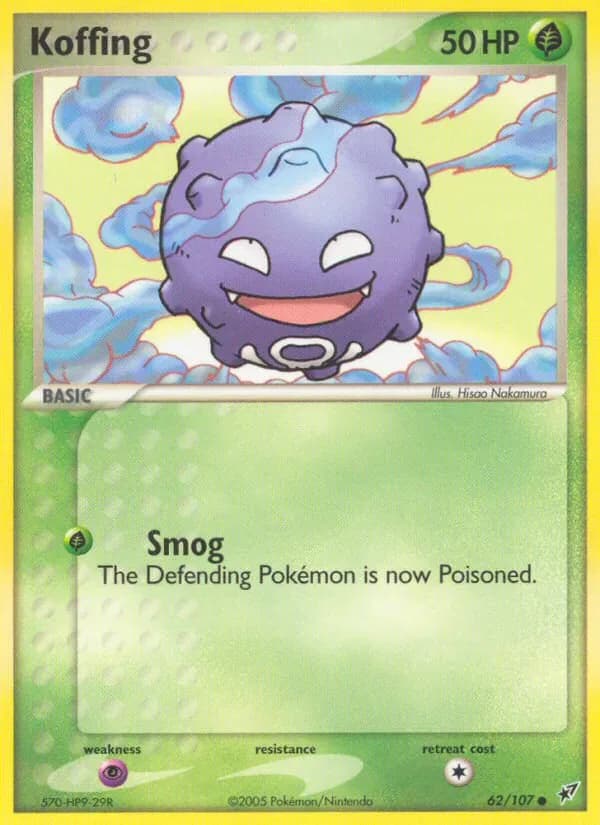 Koffing 62/107 from EX Deoxys