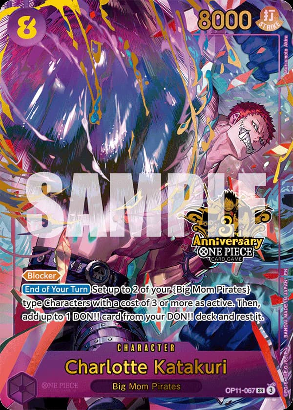 Charlotte Katakuri OP11-067 Official alternate printing 2