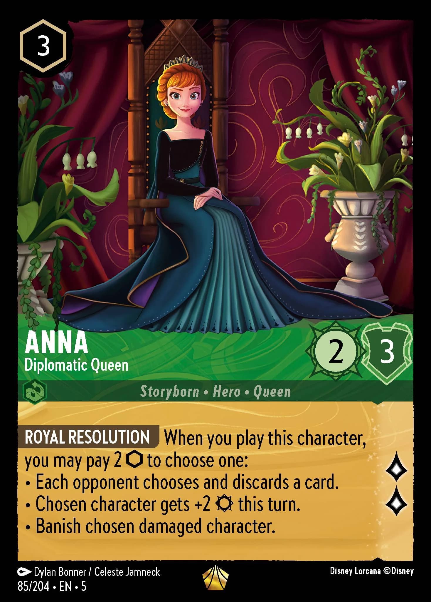 Anna - Diplomatic Queen 85/204 from Shimmering Skies