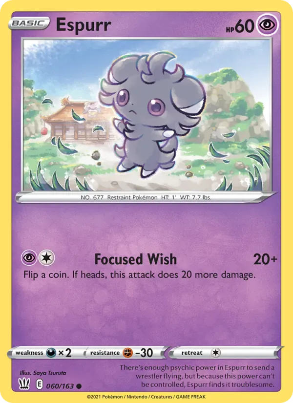 Espurr 60/163 from Battle Styles