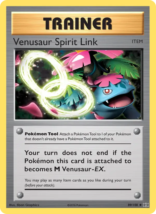 Venusaur Spirit Link 89/108 from Evolutions