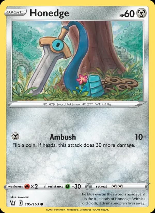 Honedge 105/163 from Battle Styles