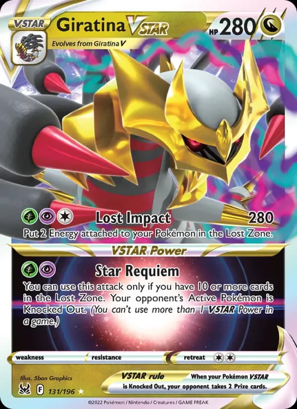 Giratina VSTAR 131/196 from Lost Origin
