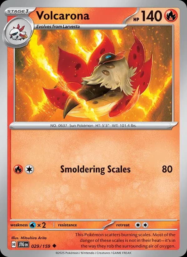 Volcarona 029/159 from Journey Together
