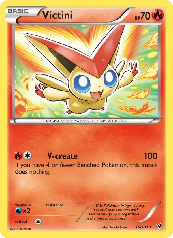 Victini 15/101 from Noble Victories