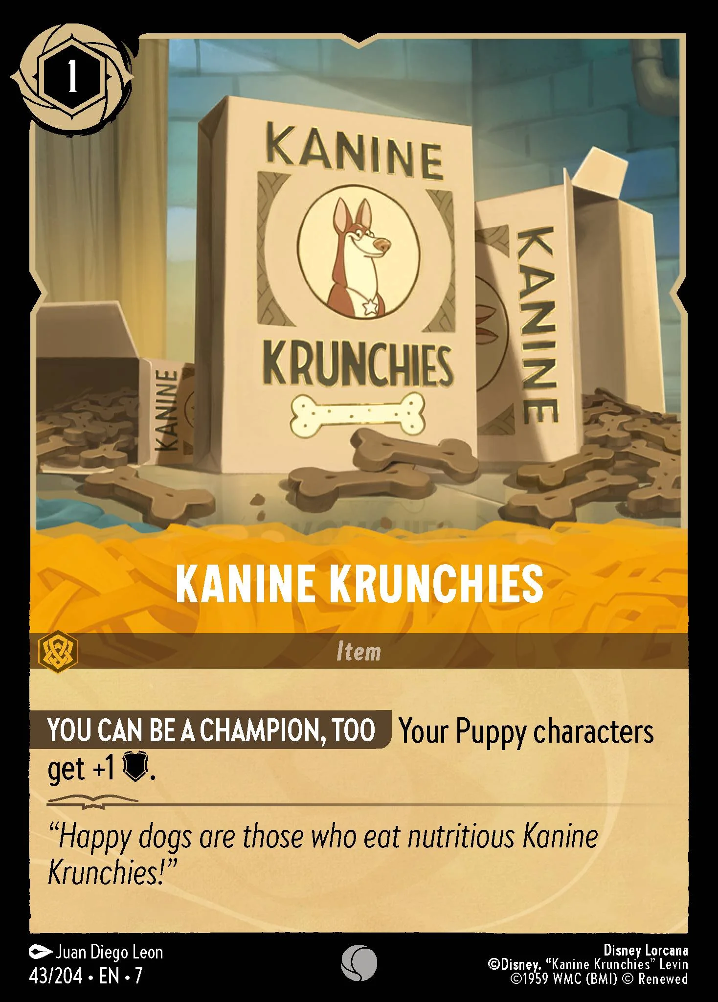 Kanine Krunchies 43/204 from Archazia's Island