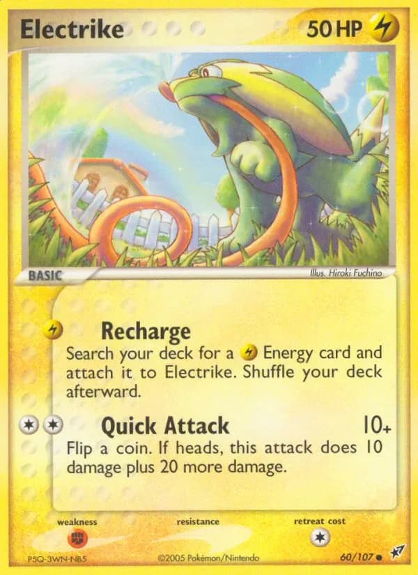 Electrike 60/107 from EX Deoxys