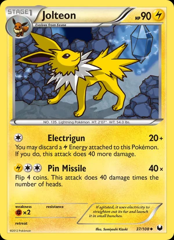 Jolteon 37/108 from Dark Explorers