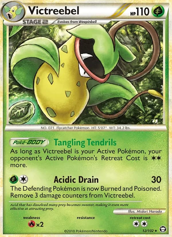 Victreebel 12/102 from Triumphant