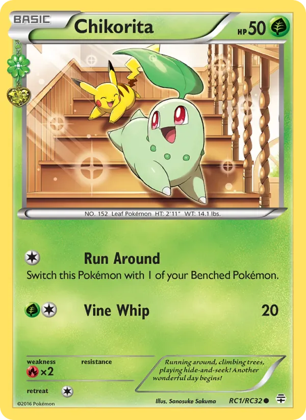 Chikorita RC1/RC32 from Generations
