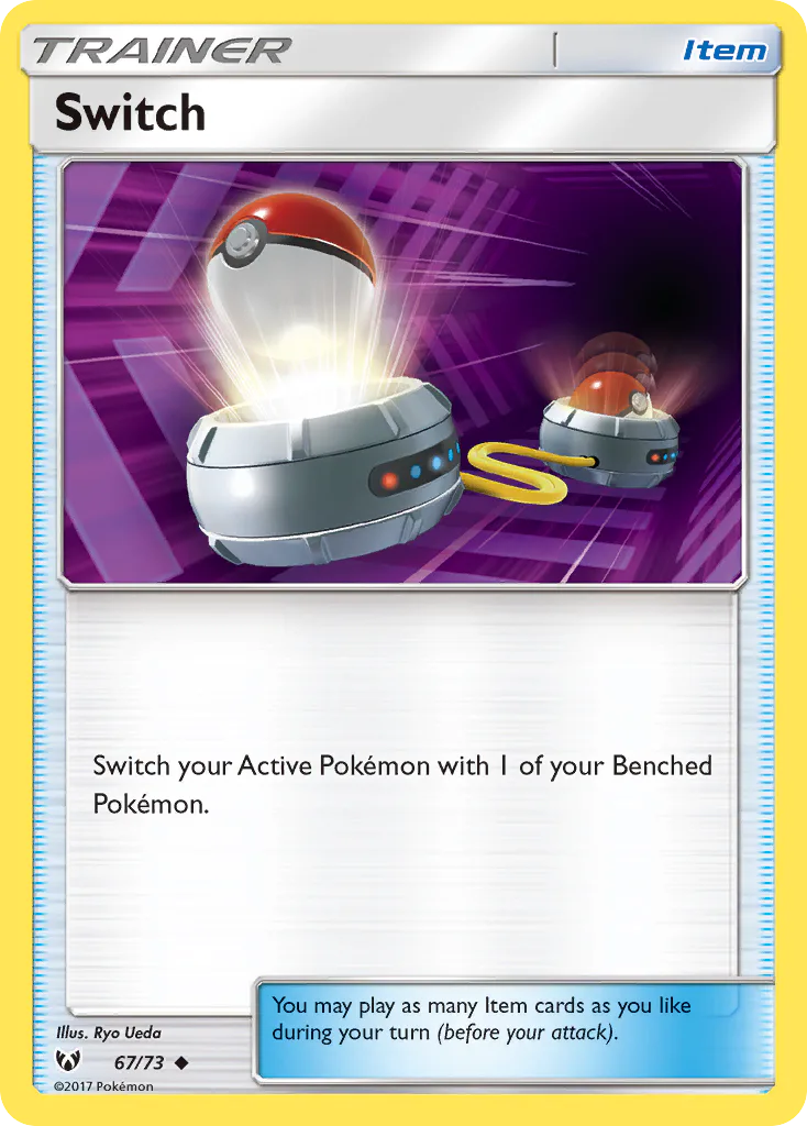 Switch 67/73 from Shining Legends
