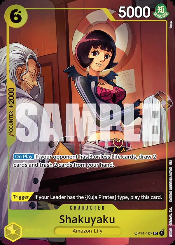 Shakuyaku OP14-107 Official alternate printing 1