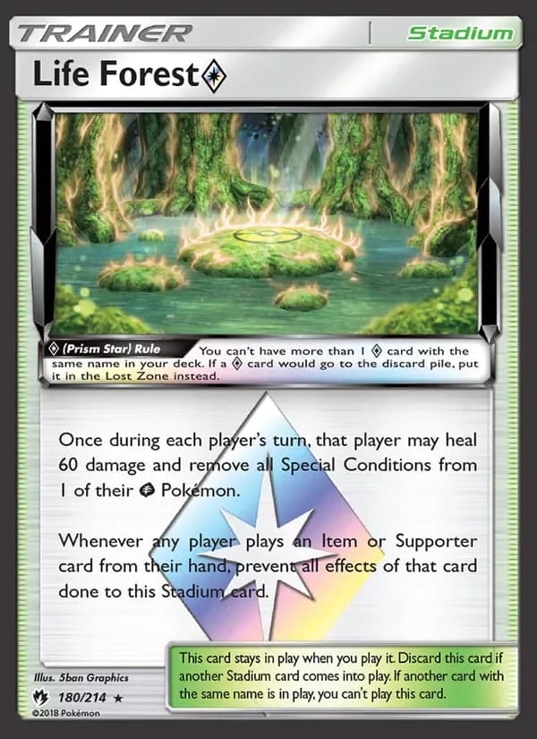 Life Forest ◇ 180/214 from Lost Thunder