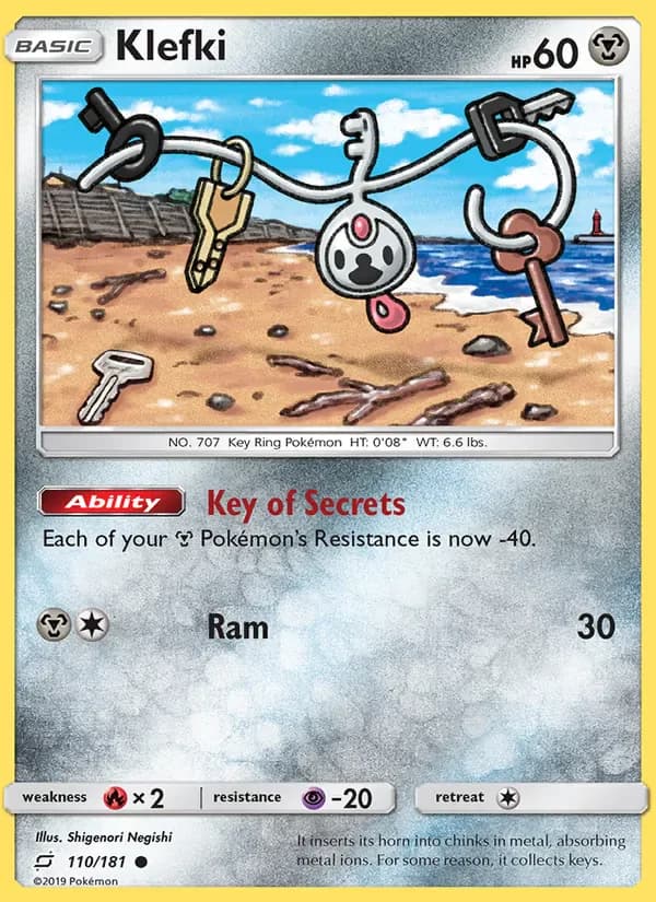 Klefki 110/181 from Team Up