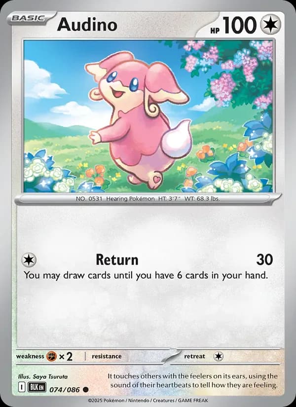 Audino 074/86 from Black Bolt