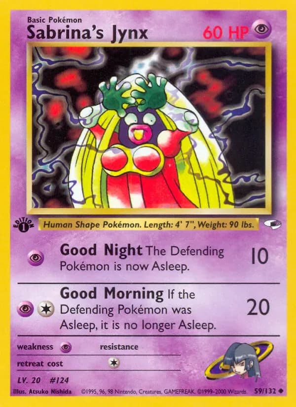 Sabrina's Jynx 59/132 from Gym Heroes