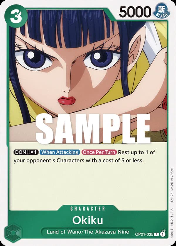 Okiku OP01-035 Standard printing