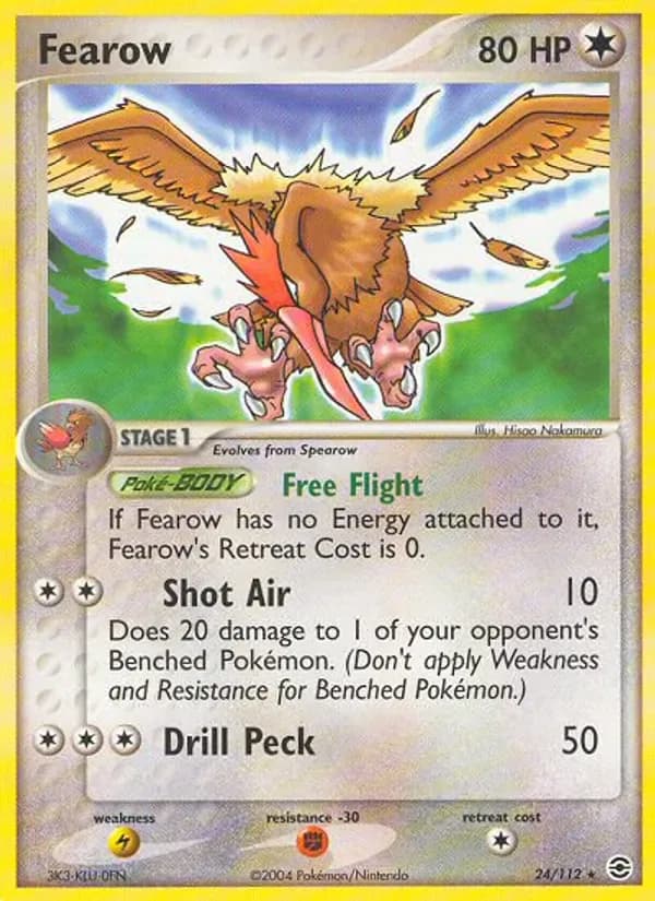 Fearow 24/112 from EX FireRed & LeafGreen