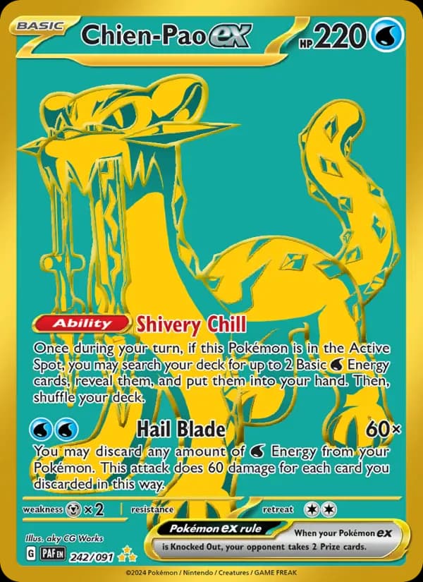 Chien-Pao ex 242/91 from Paldean Fates