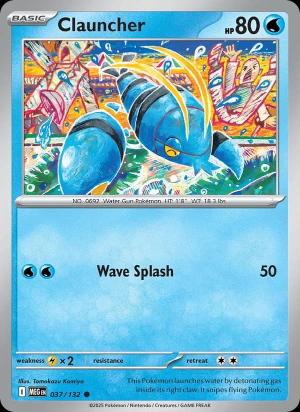 Clauncher 037/132 from Mega Evolution