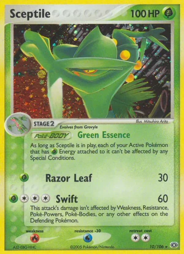Sceptile 10/106 from EX Emerald