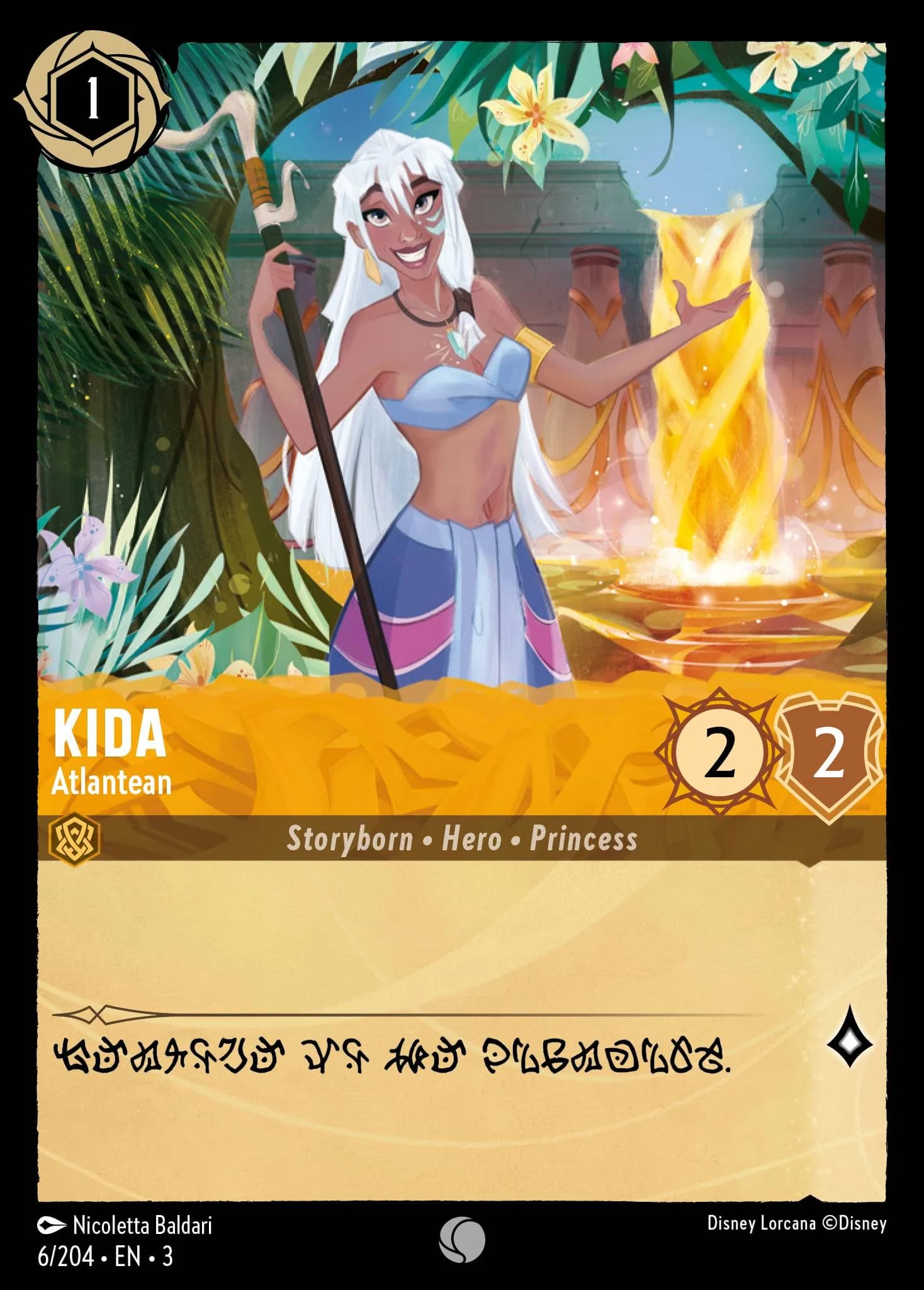 Kida - Atlantean 6/204 from Into the Inklands