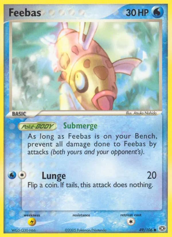 Feebas 49/106 from EX Emerald