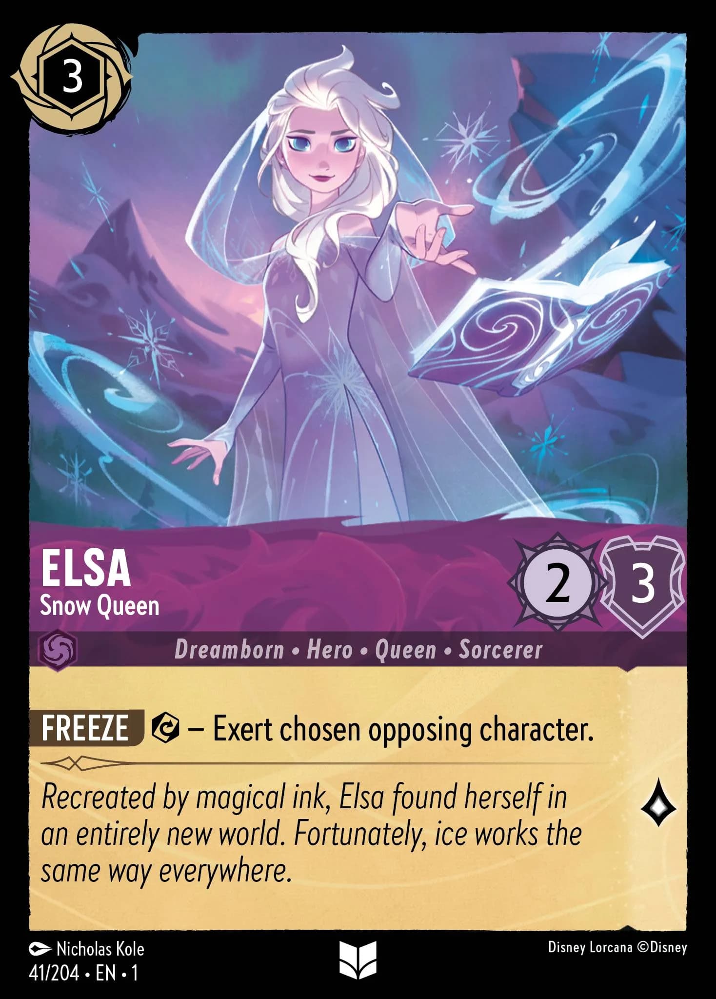 Elsa - Snow Queen 41/204 from The First Chapter