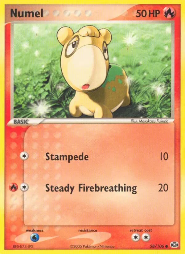 Numel 58/106 from EX Emerald
