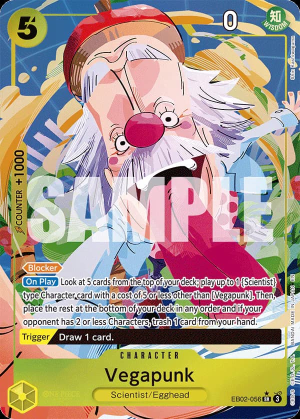Vegapunk EB02-056 Official alternate printing 1
