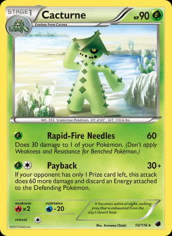 Cacturne 10/116 from Plasma Freeze