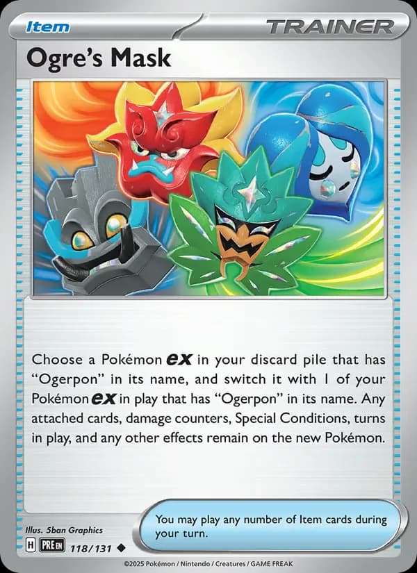 Ogre's Mask 118/131 from Prismatic Evolutions