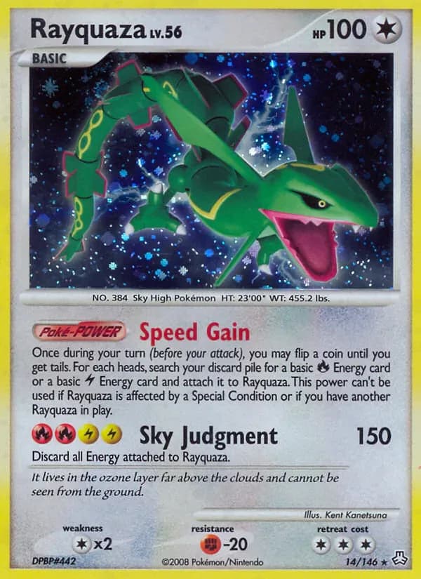 Rayquaza 14/146 from Legends Awakened