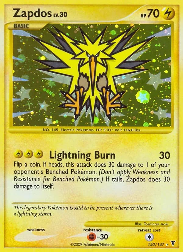 Zapdos 150/147 from Supreme Victors