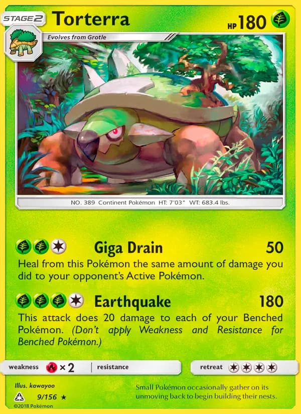 Torterra 9/156 from Ultra Prism