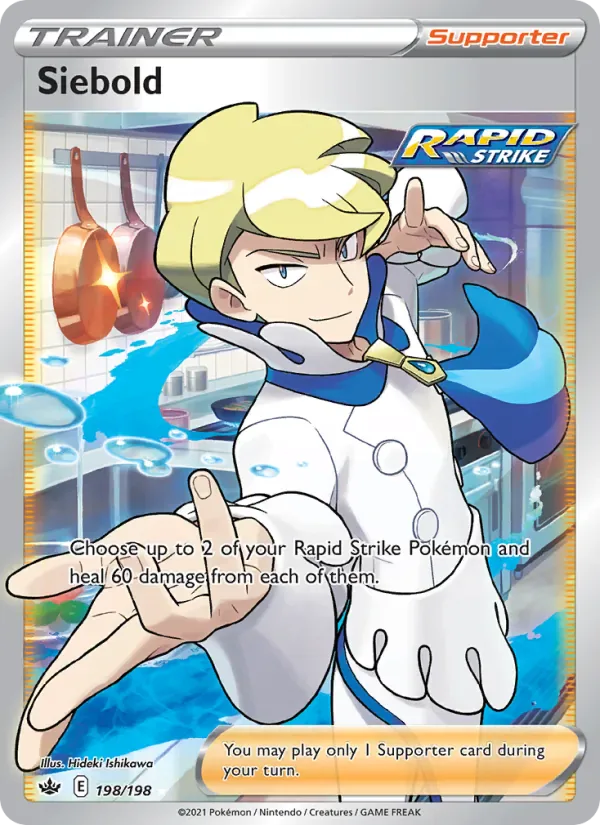 Siebold 198/198 from Chilling Reign