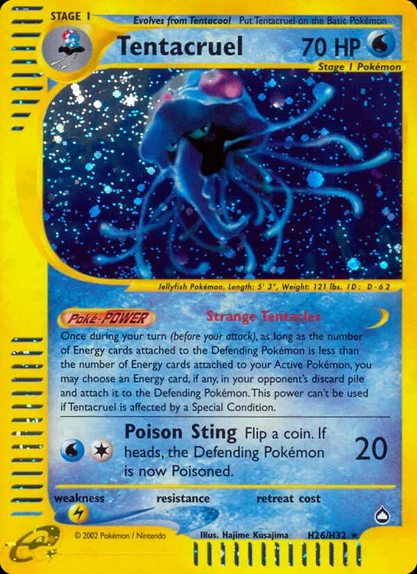 Tentacruel H26/147 from Aquapolis