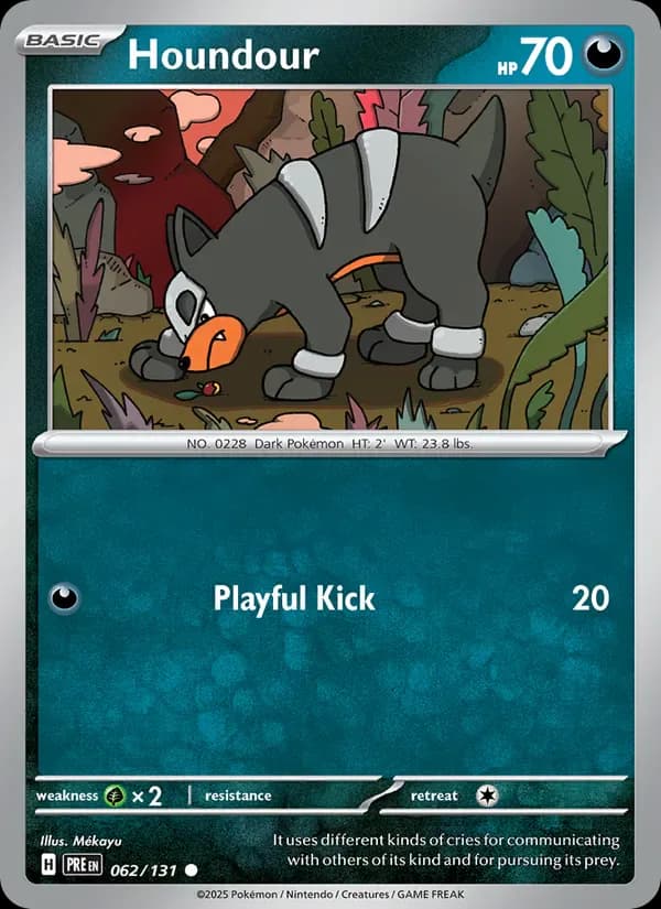 Houndour 062/131 from Prismatic Evolutions